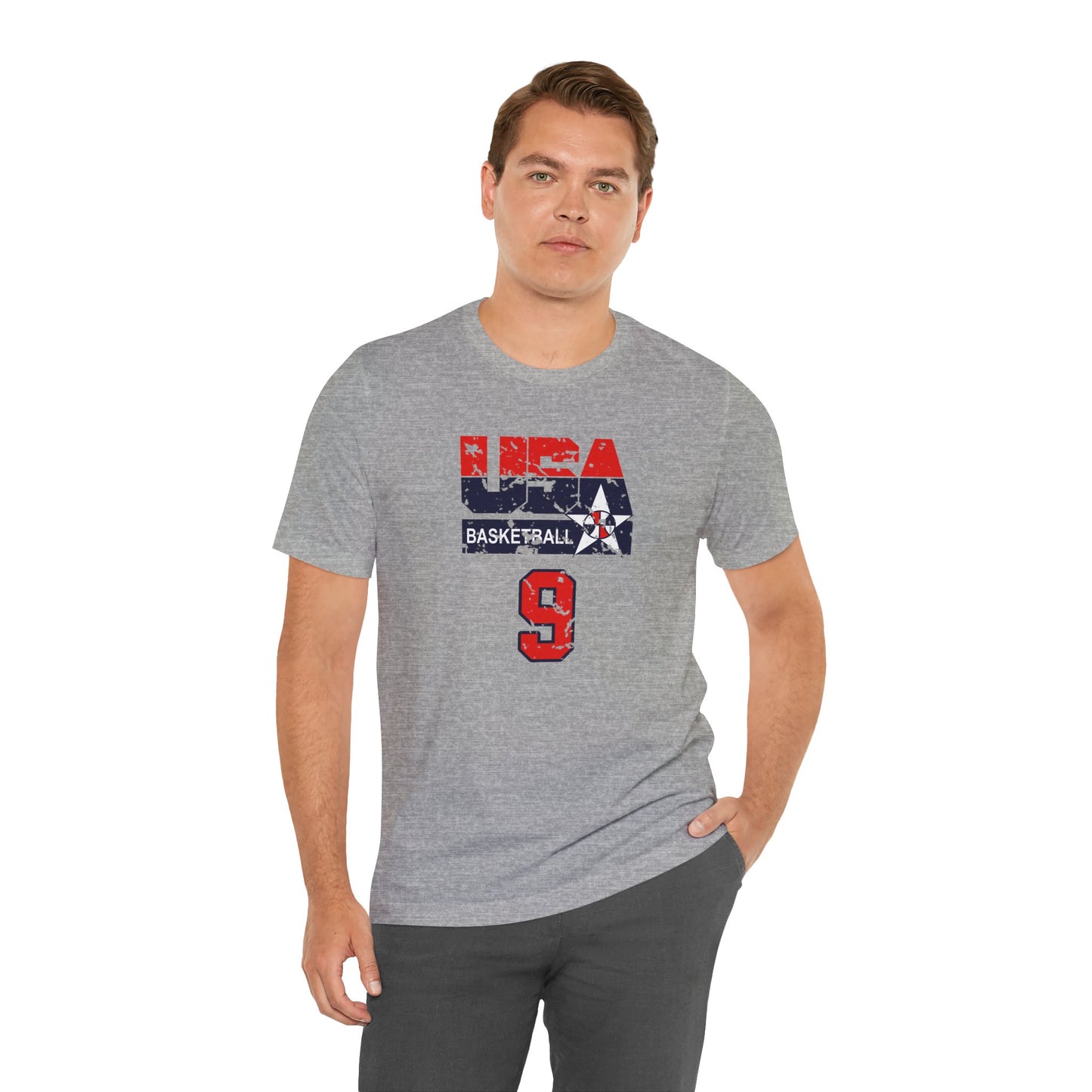 Michael Jordan Dream Team - Camiseta gris