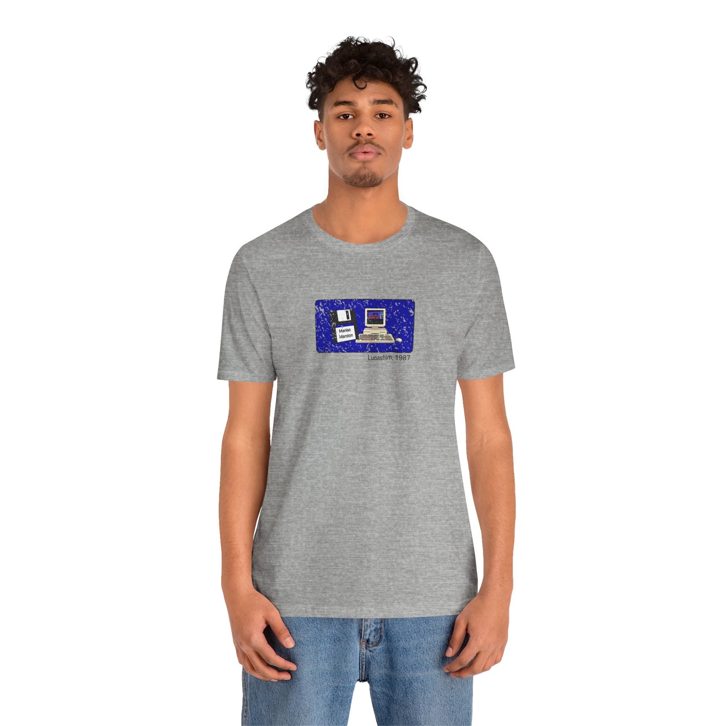 Maniac Mansion - Camiseta gris