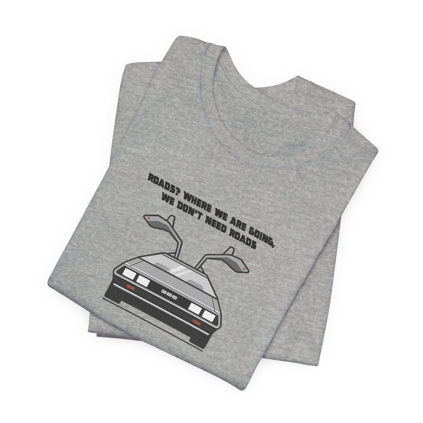 Delorean - Camiseta gris