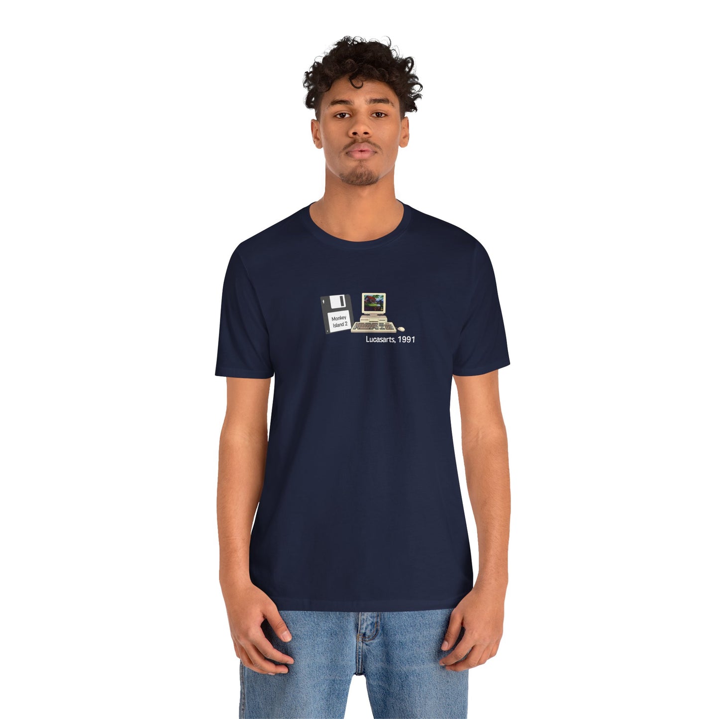 Monkey Island 2 - Camiseta azul