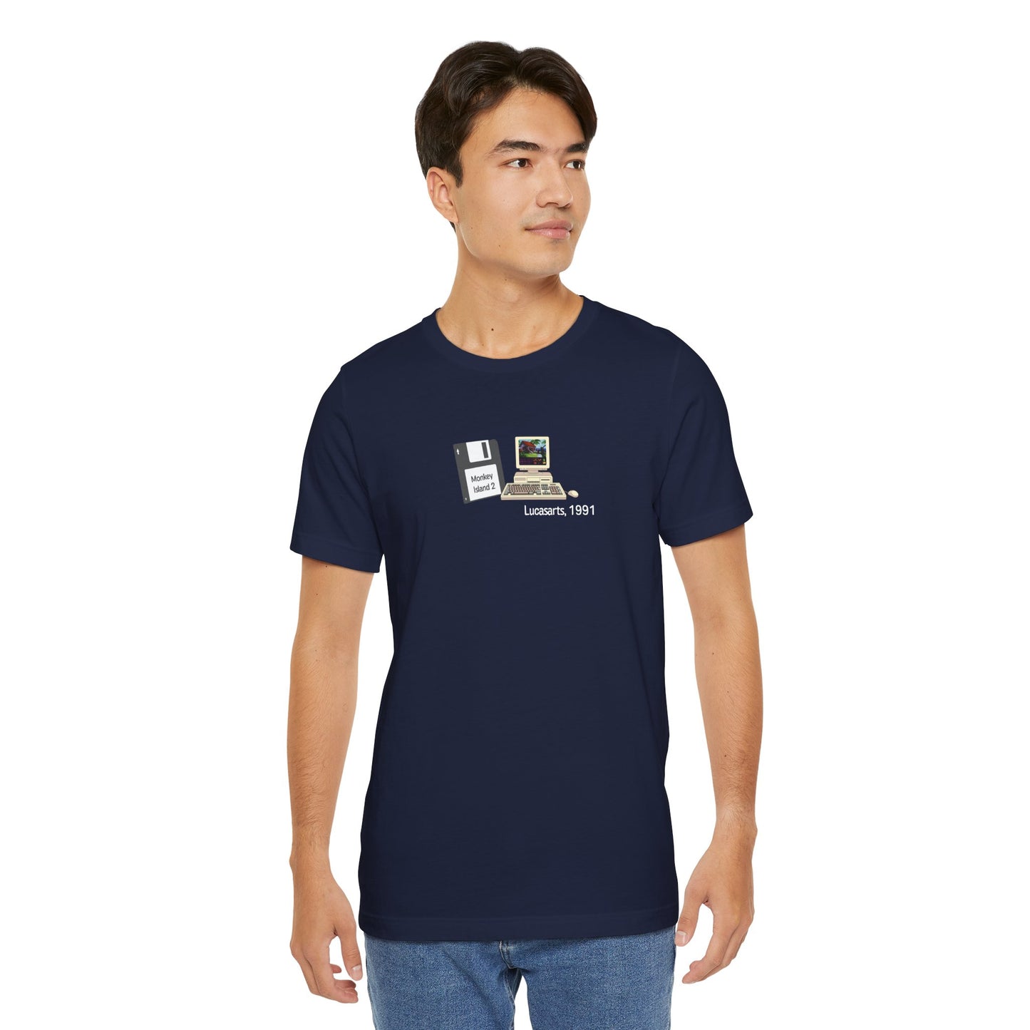 Monkey Island 2 - Camiseta azul