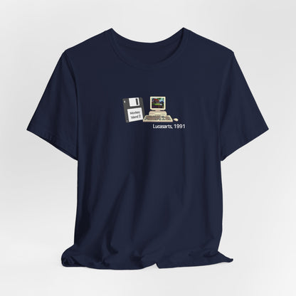 Monkey Island 2 - Camiseta azul