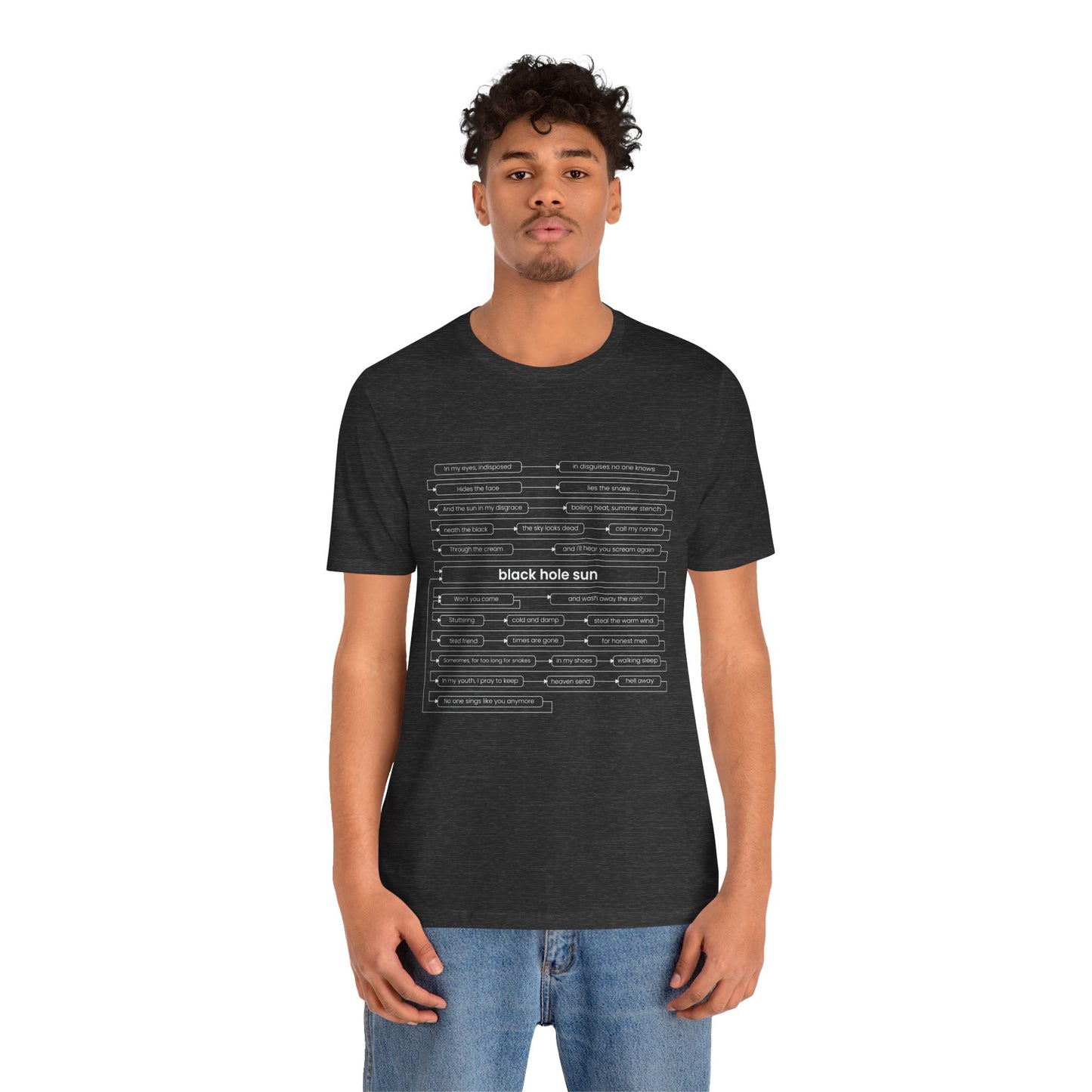 Black hole sun Soundgarden - Camiseta gris