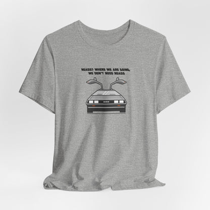 Delorean - Camiseta gris