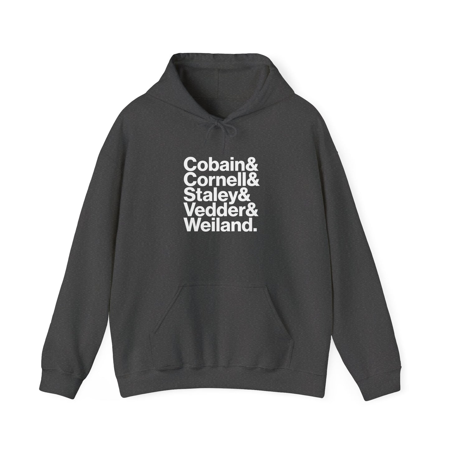 Cobain, Cornell, Staley, Vedder, Weiland - Sudadera azul