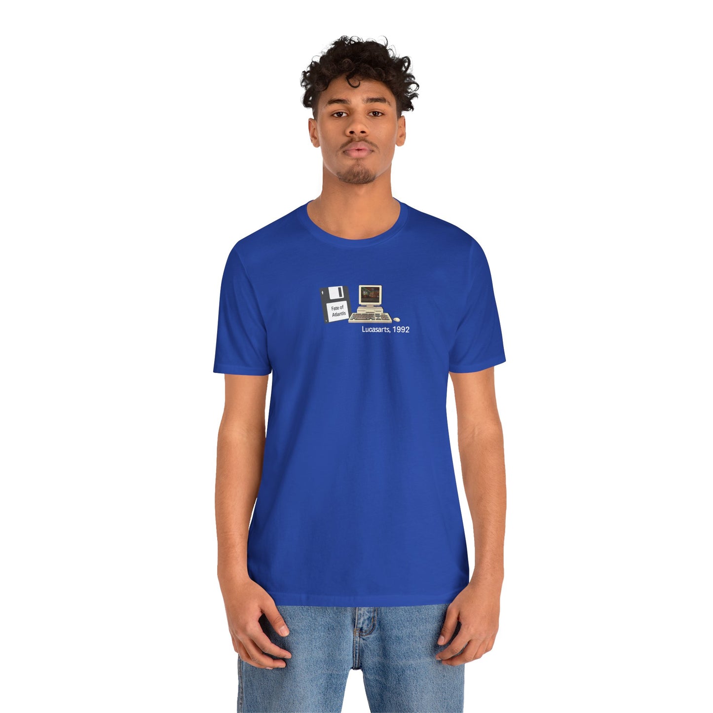 Fate of Atlantis - Camiseta azul