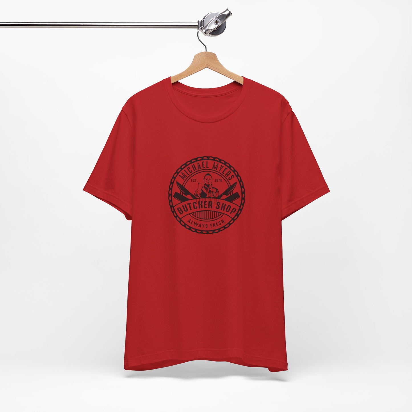 Mike Myers Butcher shop - Camiseta roja