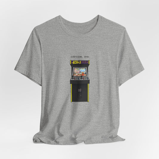 Street Fighter 2 - Camiseta gris