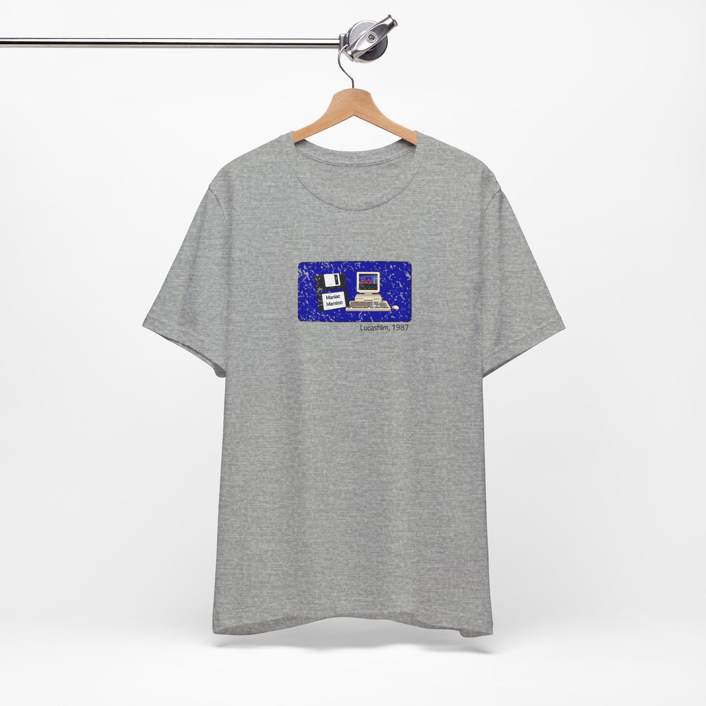 Maniac Mansion - Camiseta gris