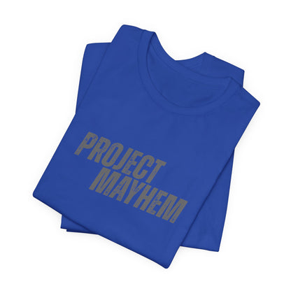 Proyecto Mayhem - Camiseta azul