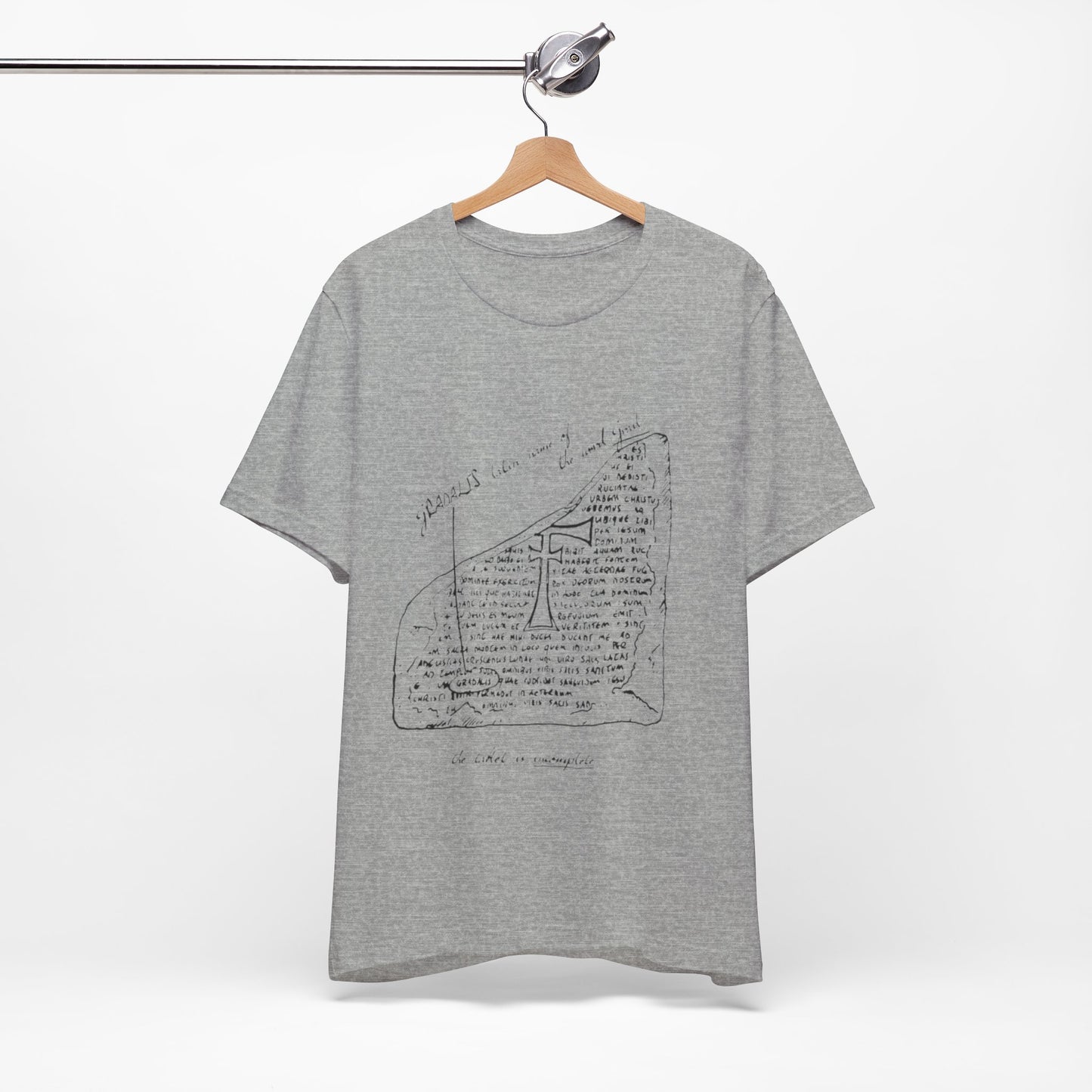 Tabla del Grial - Camiseta gris