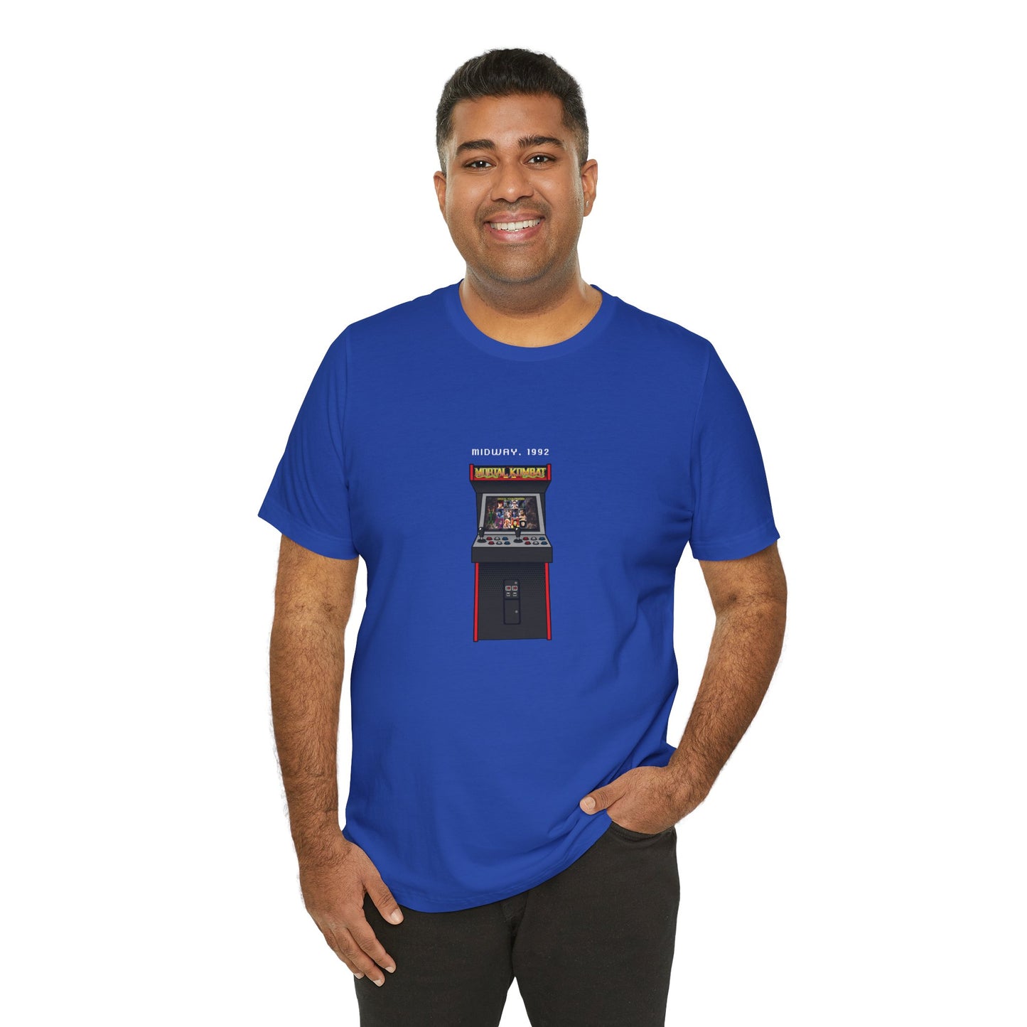 Mortal Kombat - Camiseta azul